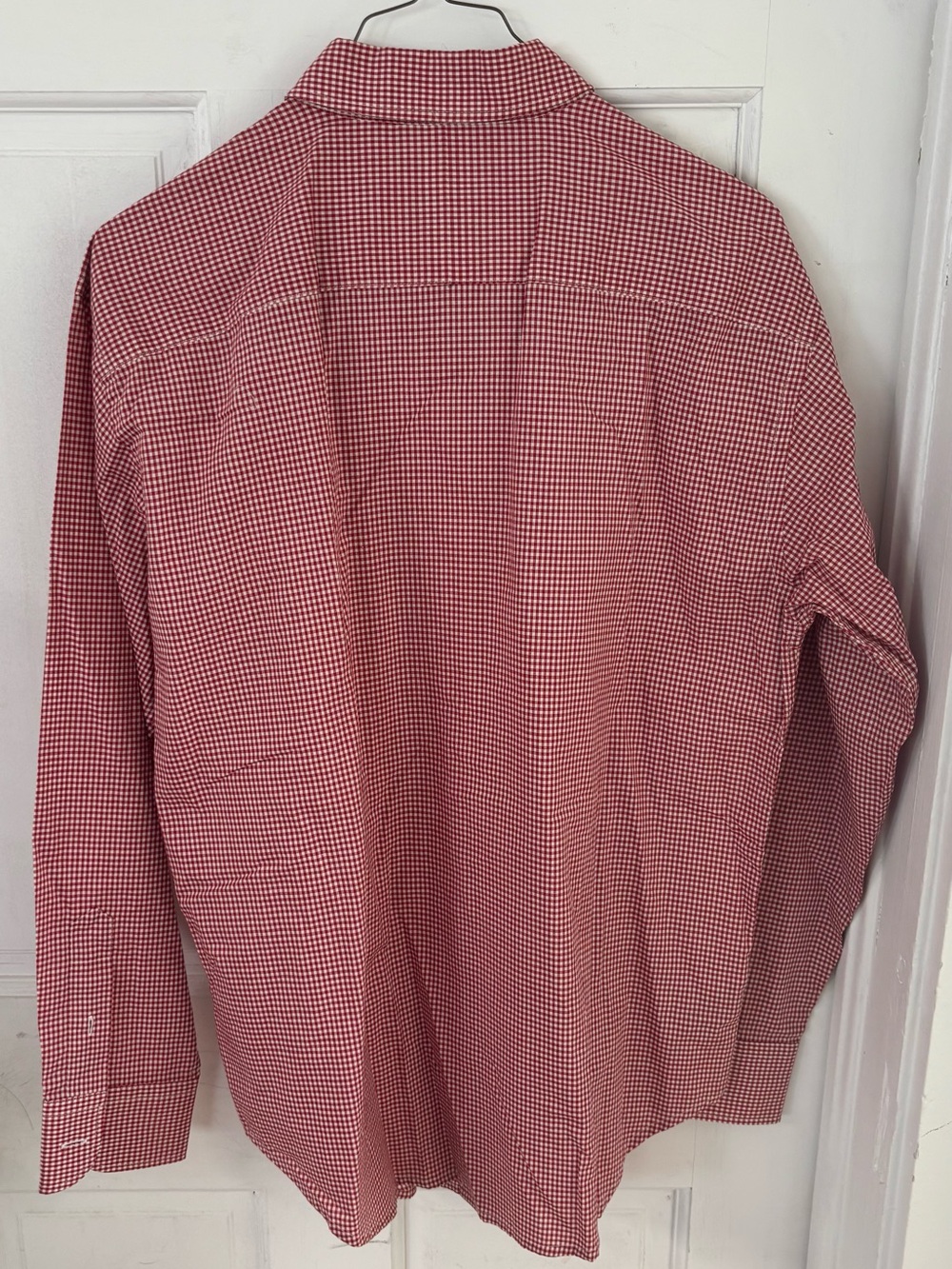 Lauren Ralph Lauren Red & White Gingham Button-Down Shirt - Picture 2 of 3